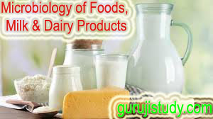 Microbiology of Foods, Milk & Dairy Products Notes Study Material